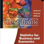 Statistics for Business and Economics 11th Edition Anderson Test Bank