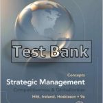 Strategic Management Concepts and Cases Competitiveness and Globalization 9th Edition Hitt Test Bank