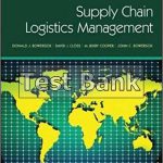 Supply Chain Logistics Management 4th Edition Browersox Test Bank