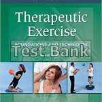 Therapeutic Exercise Foundations and Techniques 7th Edition Kisner Test Bank