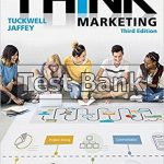 THINK Marketing 3rd Edition Tuckwell Test Bank