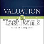 Valuation Measuring and Managing the Value of Companies 6th Edition McKinsey Test Bank