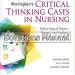 Winninghams Critical Thinking Cases in Nursing 5th Edition Harding Solutions Manual